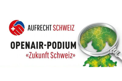 Aufrecht Schweiz Openair-Podium Zukunft Schweiz